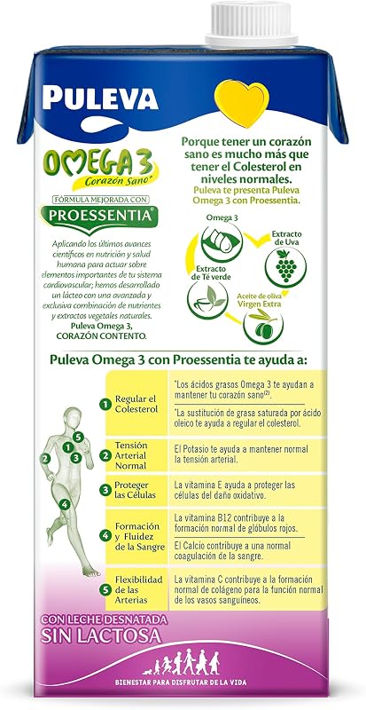 Omega 3 Proessentia® Sin Lactosa brik 1L - Caja 6 litros