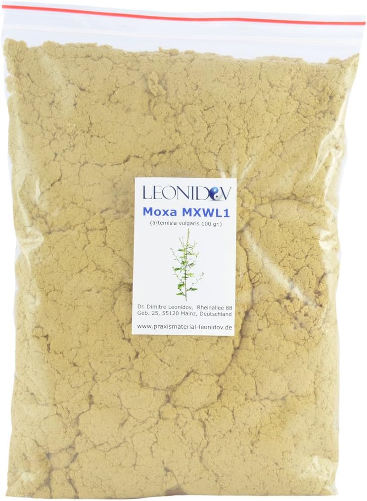 Leonidov Moxa Wool from Mugwort Very High Purity for Moxibustion - 100 g