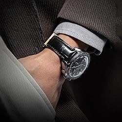 Danxancy Genuine Leather Watch Bands,Quick Release