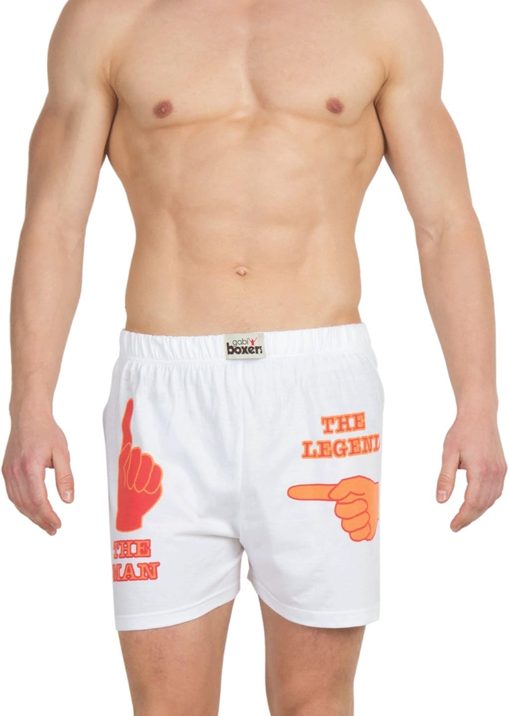 Gabi Men's The Man The Legend Boxer Shorts Extra Large