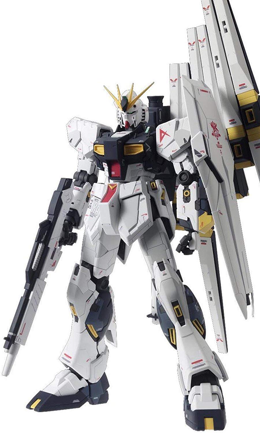BANDAI SPIRITS Gundam - Model Kit - MG 1/100 - NU Gundam Version KA - 18 CM, BAS5055454