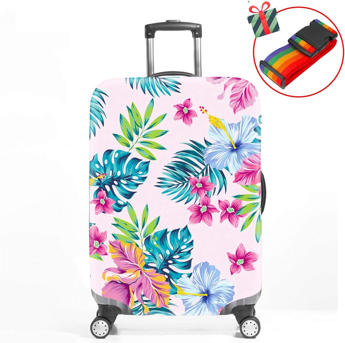 1820 in Chickwin Hawaii Print Elasticated Stretch Fabric Dustproof