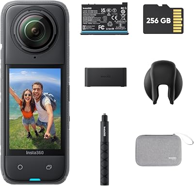Insta360 X4 Endurance Bundle 8K Waterproof 360 Action Camera 135 Min Battery