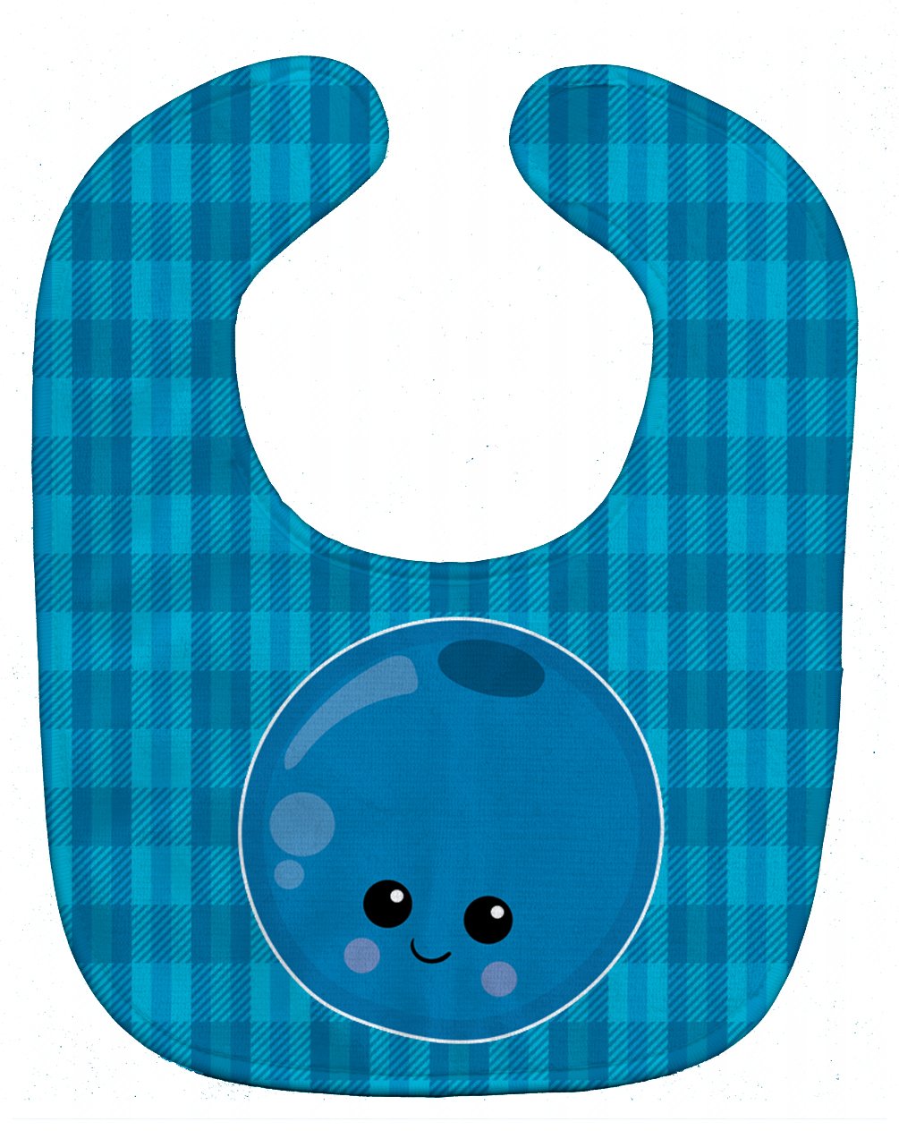 Caroline's Treasures BB6984BIB Blueberry Face Baby Bib, 10 x 13