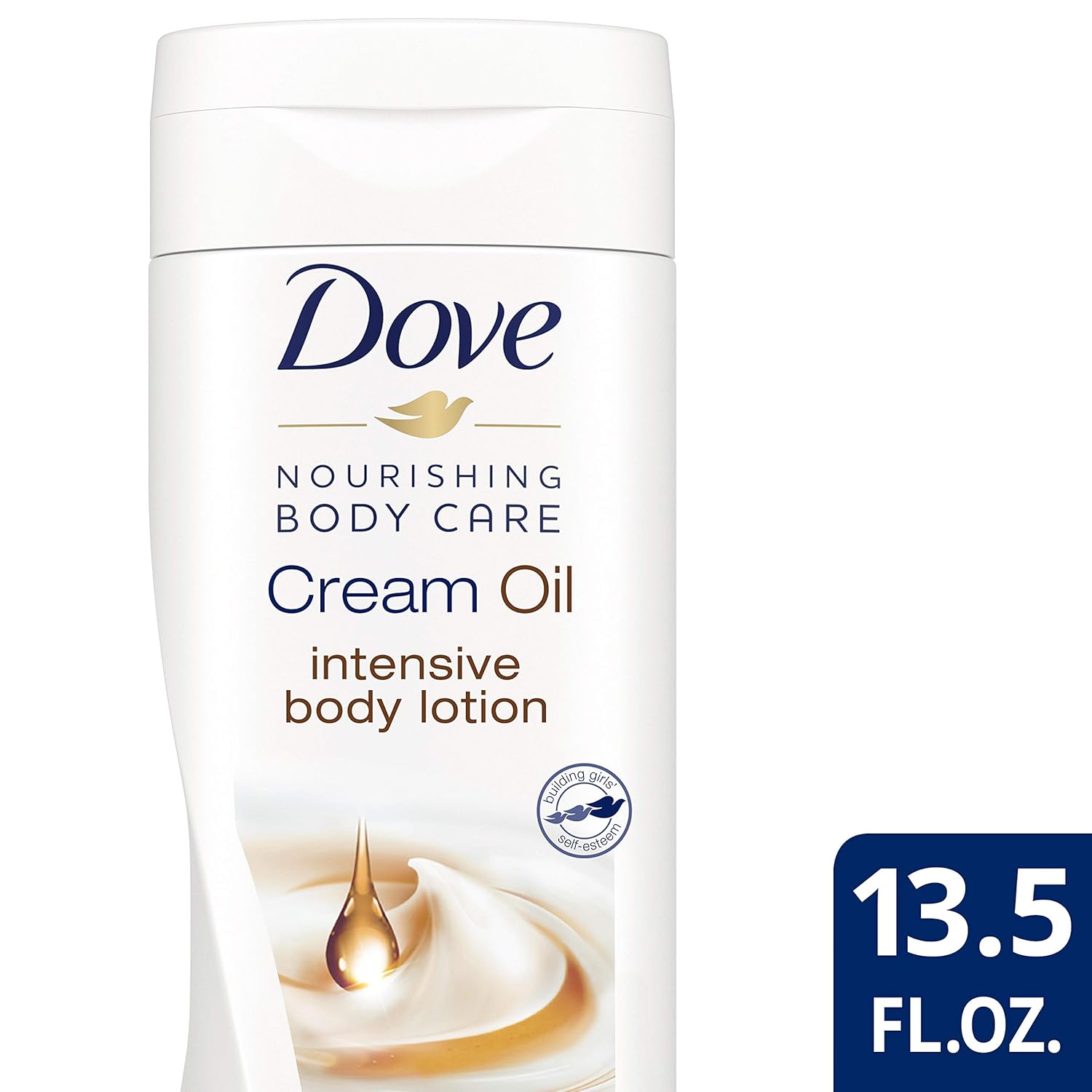 Dove Cream Oil Body Lotion, Intensive, 13.5 oz 3 ct : Beauty