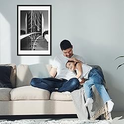 Hoikwo 16x24 Black Picture Frame, Display Pictures