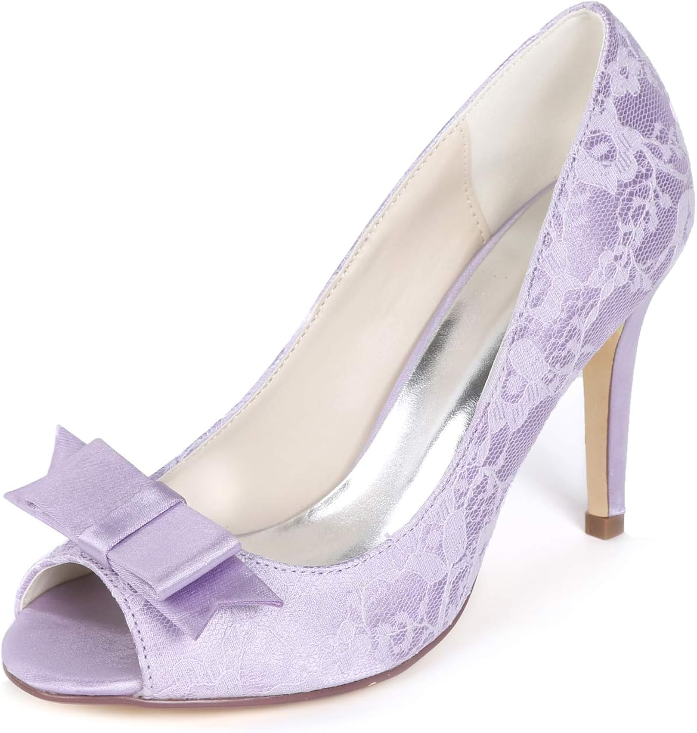 lilac bridesmaid shoes