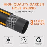 Giraffe Tools Retractable Wall Mounted Hose Reel 35m 180° Pivot 7 Spray Nozzle view 5