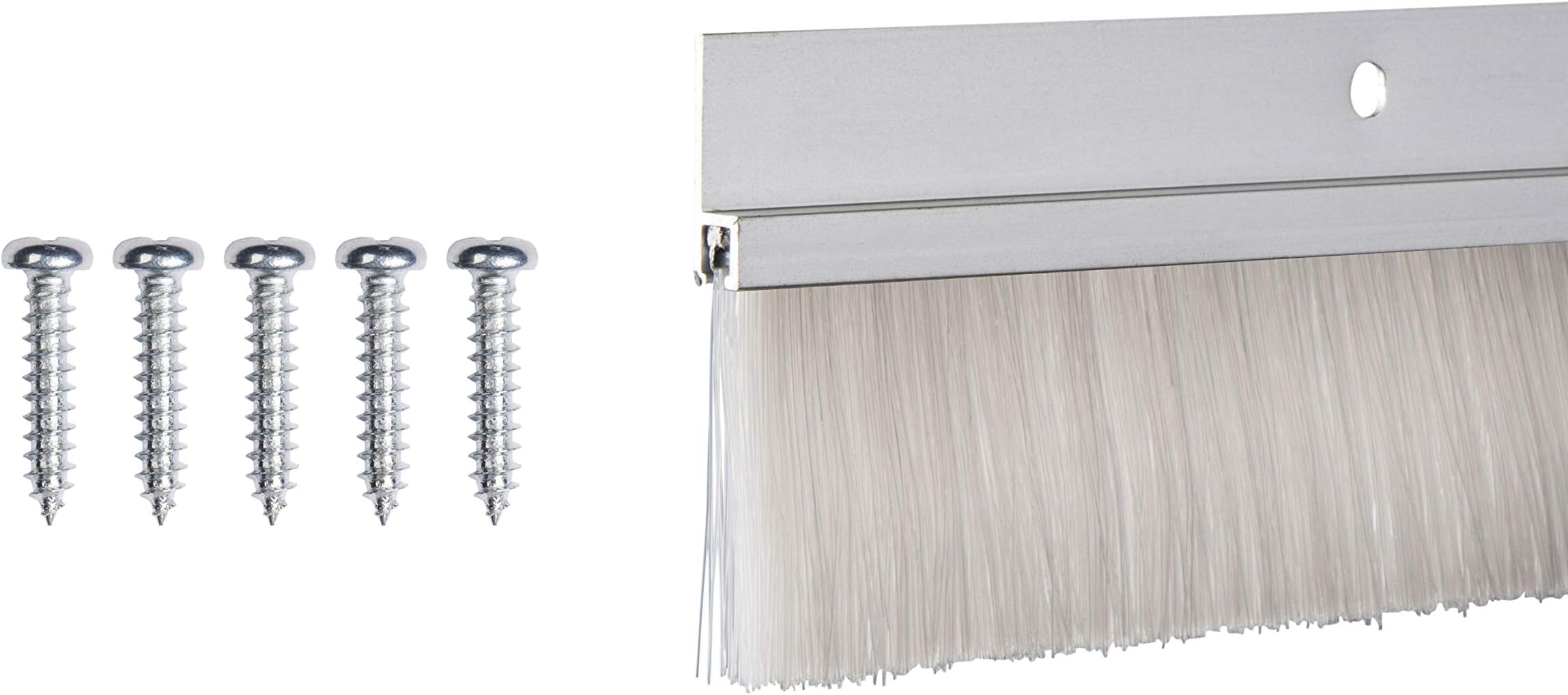 Door Sweep for Bottom of Door- 1.375 Inch Brush Lenght
