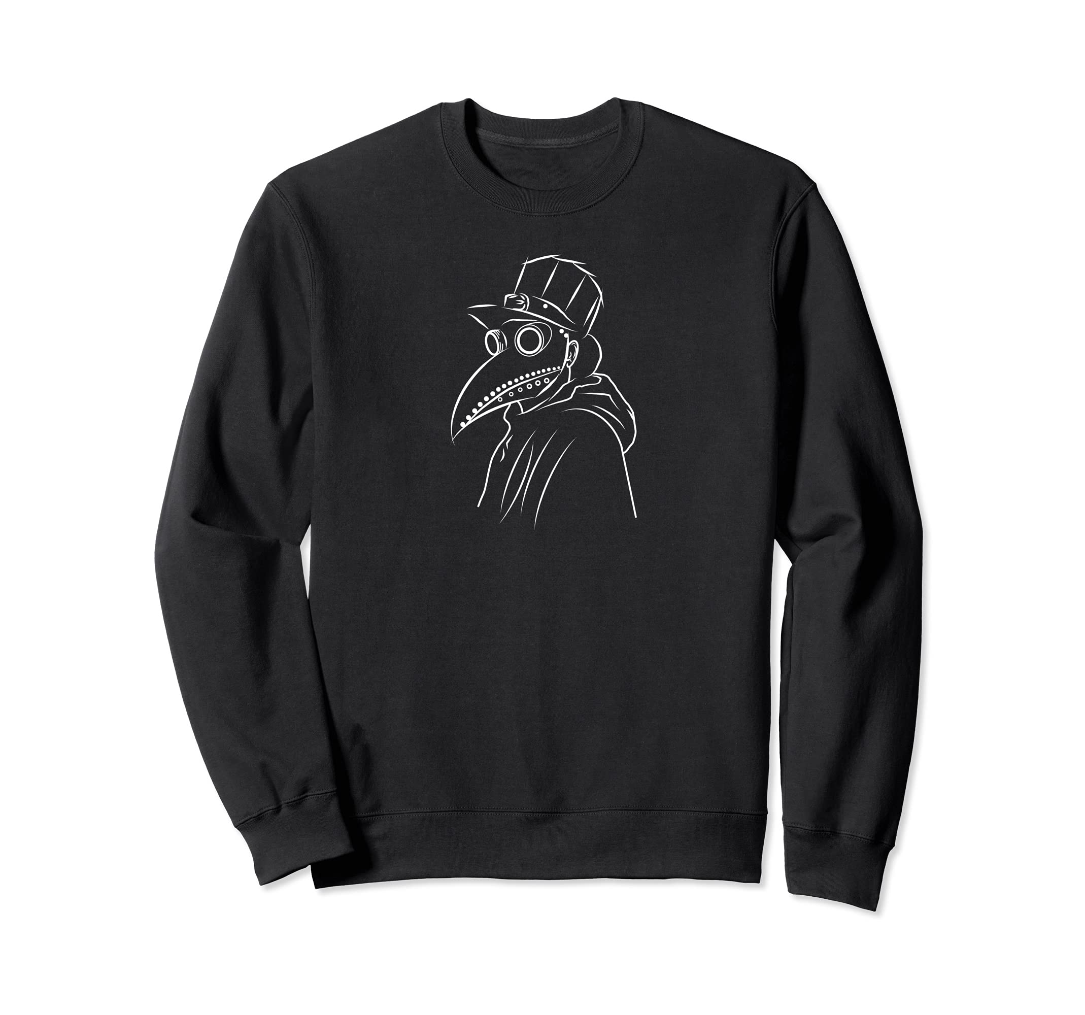 Plague doctor mask - Grunge Gothic Moon Occult fun Sweatshirt
