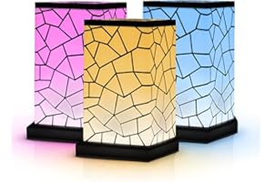 Friendship Lamp® Classic Design - Best Friend Lamps Wi-Fi Touch Lamp LED Light for Long-Distance, Connection, Relationship, Friendship, Gift, Over 200 Colors, App Setup - Set of 3