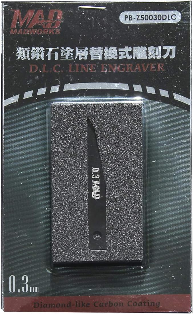 Madworks 50030DLC D.L.C. Panel Line Engraver Scriber Chisel 0.3mm