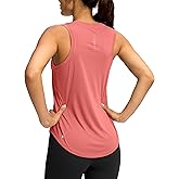SANTINY Women's Sleeveless Workout Tops Lightweight Tennis Yoga Athletic Running Shirts Racerback Tank Tops for Women