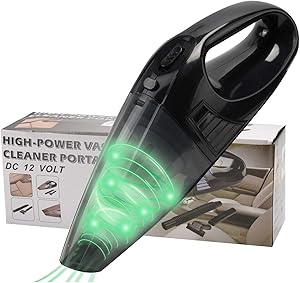 LN LOVE NEST Handheld Vacuum Cordless Vacuum Cleaner Car Vacuum High Power Dust Busters Rechargeable Mini Vacuum Small Vacuum Cleaner Portable Pet Hair Vacuum Wet Dry Vacuum Couch Cleaner (Black)