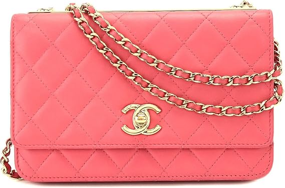 chanel trendy wallet on chain