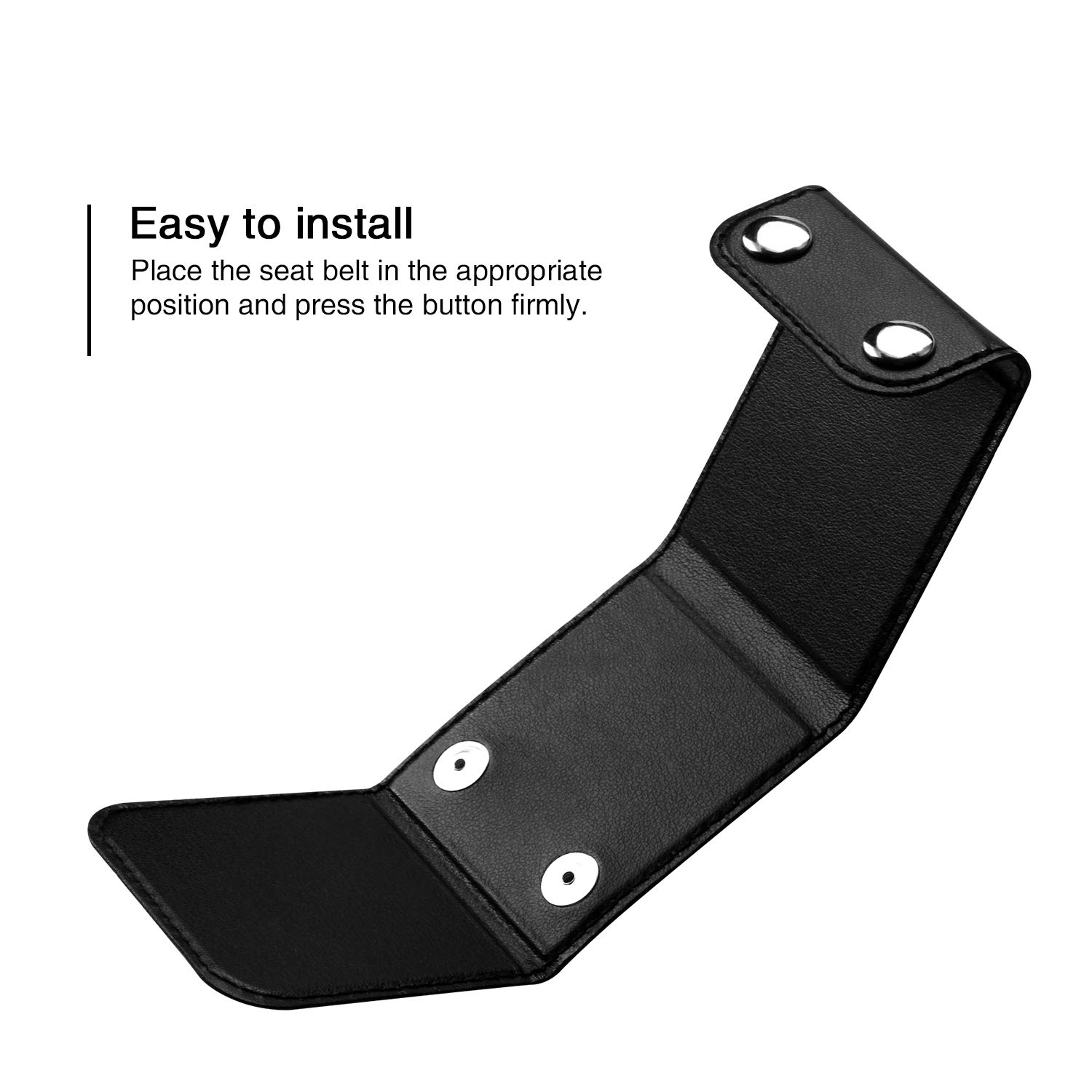 JCBABA Seatbelt Adjuster for Adults and Kids, Pack of 2 car Seatbelt