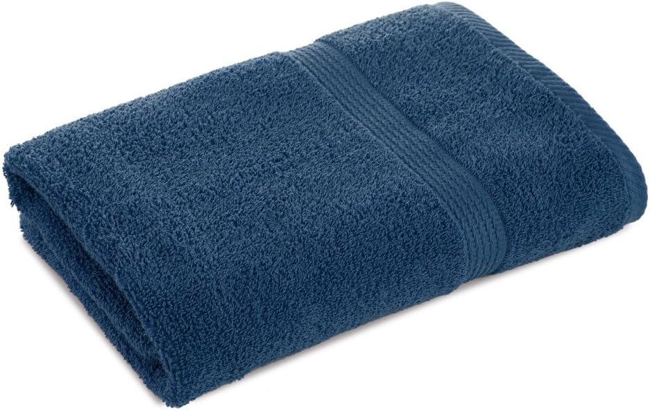 Amazon.com: Utica 079465029475, Bath Towel, Blue: Home ...