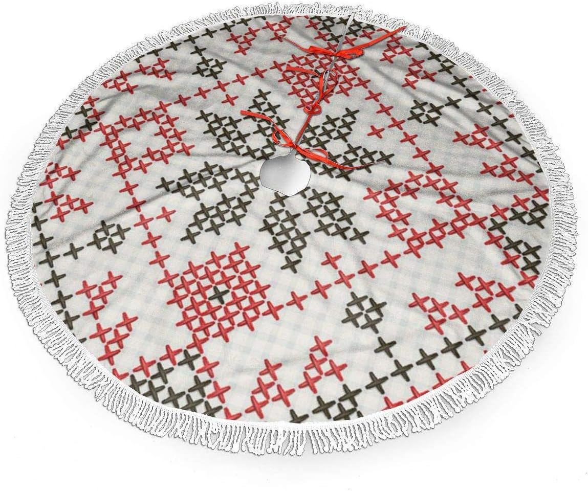 Decorazioni Natalizie A Punto Croce.Ornamento Etnico Ucraino Gonna Per Albero Di Natale A Punto Croce Decorazioni Natalizie Classiche 30 36 48 Inc Gonna Per Albero Di Natale In Peluche Oro Rosso Per Decorazioni Natalizie Per