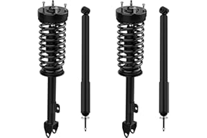 AUTOSAVER88 Front Complete Struts Rear Shocks and Coil Spring Assembly Compatible with 2005-2010 Chrysler 300, 2006-2010 Dodge Charger, 2005-2008 Dodge Magnum