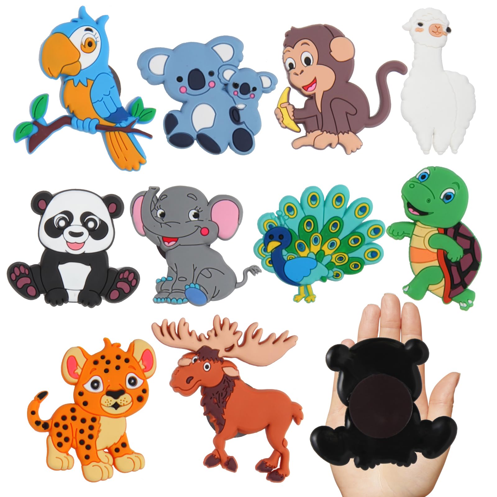Photo 1 of 10 pcs Fridge Magnets for Toddlers 1-3,Refrigerator Magnets for Kids,Kids Magnets Educational Toys
