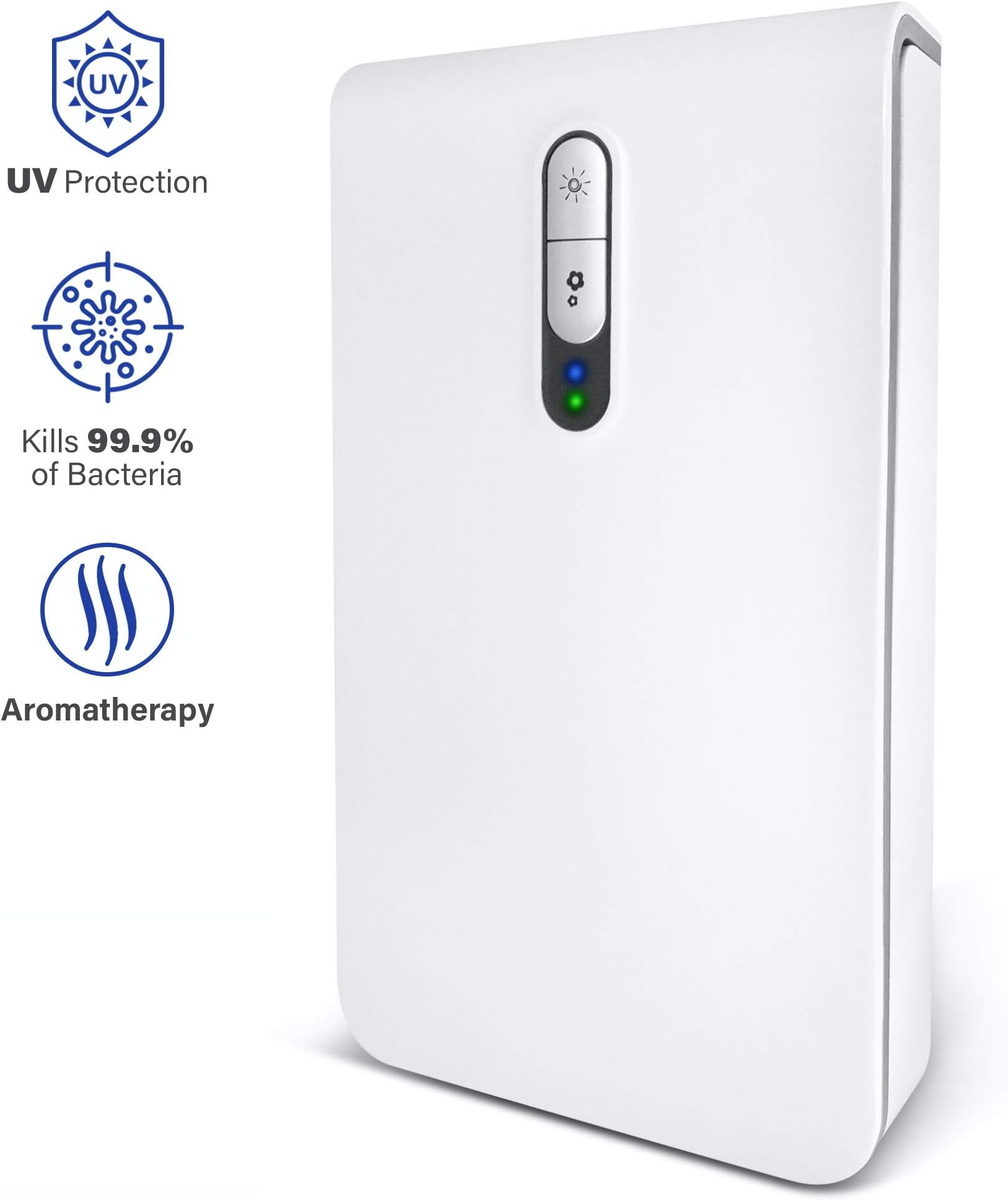 Kleinzeug UV Smartphone Sanitizer - Cell Phone Sanitizer Sterilizer UV Cleaner Disinfect - Smart Phone Disinfection Box - for iPhone Samsung Android Jewelry Watch Toothbrush Cards (White)