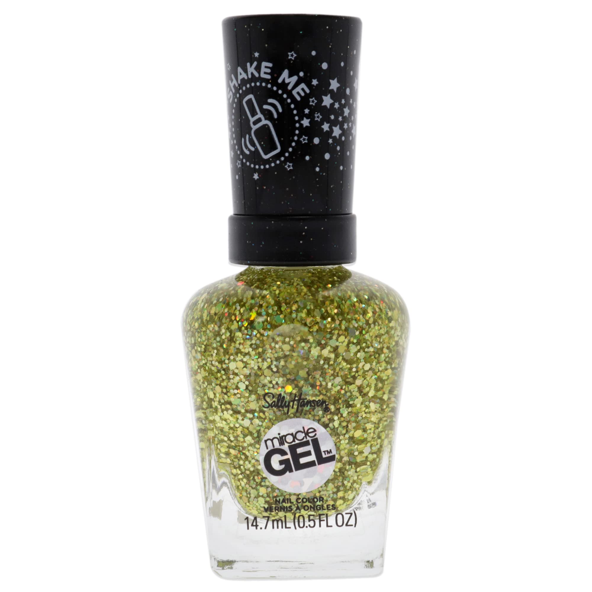 Sally Hansen Miracle Gel Limited Edition Christmas Glitter Shaker Nail Polish: All That Glitters, 14.7ml