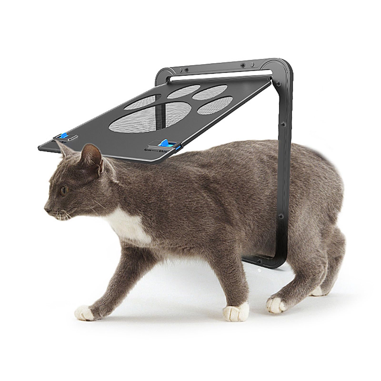 PETCUTE Cat Flap Magnetic Cat door Pet Screen Door Pet Door Dog Flap For Small Dogs&Cats