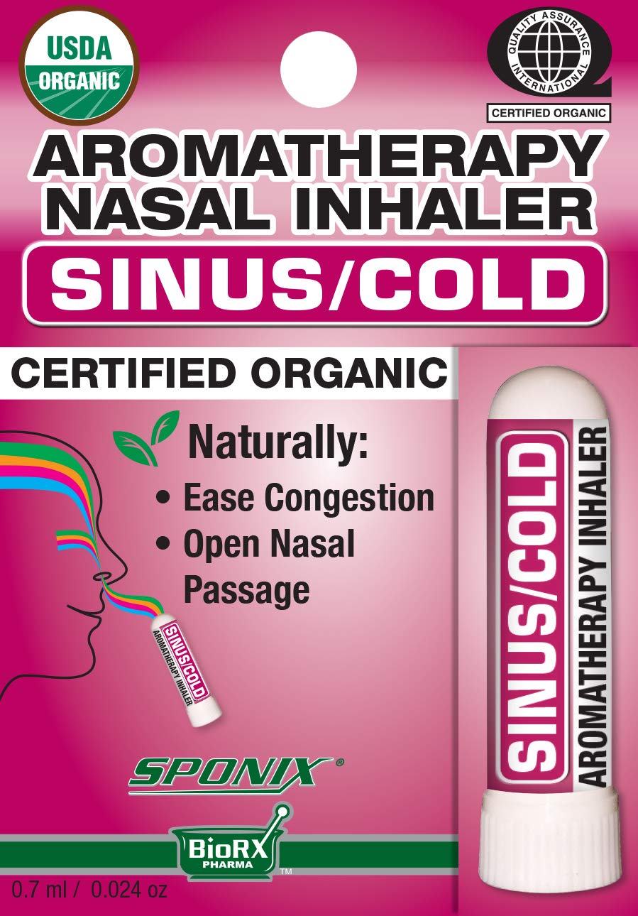 Best Organic Aromatherapy Snoring Nasal Inhaler Made with 100 Organic Essential