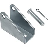 Progressive Automations Mounting Bracket BRK-14 - Durable, Lightweight Brackets, 180-degree Rotation for PA-14, PA-14P, PA-01 Linear actuators