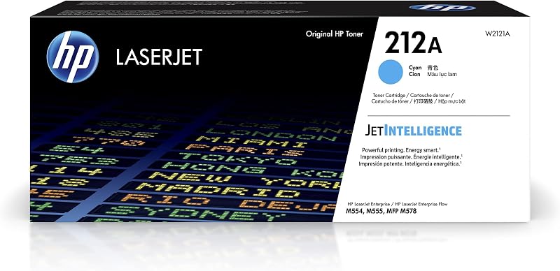 HP W2121A Cyan Original LaserJet Toner Cartridge 4500 Pages