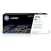HP 212A Cyan Toner Cartridge Printers | Works with Color LaserJet Enterprise M554, M555 Series; Color LaserJet Enterprise MFP M578 Series | W2121A