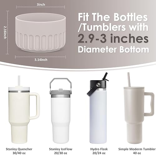 Vmini Glossy Gradient Silicone Boot For Stanley 40 Oz & 30 Oz Tumblers – Protective Cup Sleeve - View #5