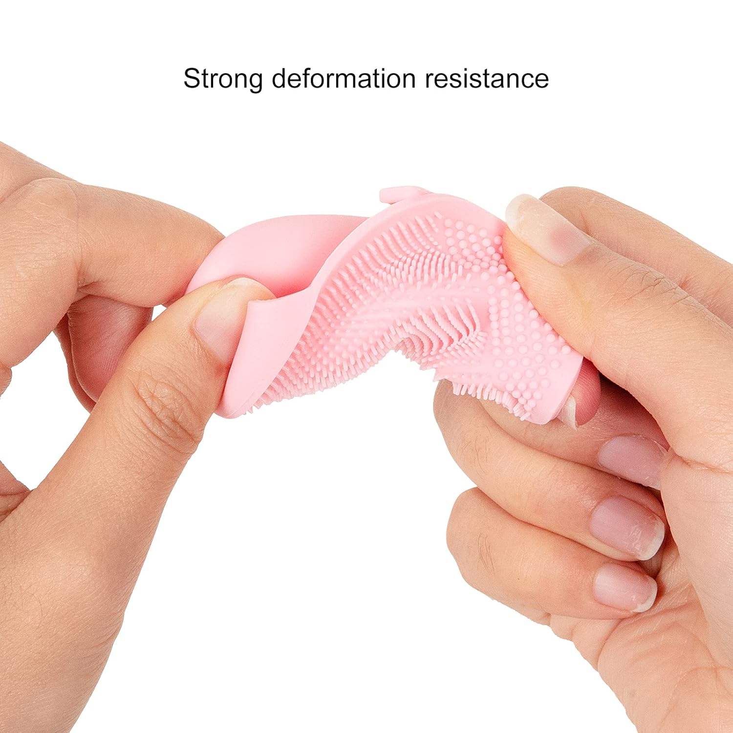 4 Pack Silicone Face Scrubber, JEXCULL Soft Silicone Facial Cleansing Brush Ergonomic Manual Face Exfoliator and Massager Pad for All Skin Types Deep Cleaning Skin Care…: Beauty
