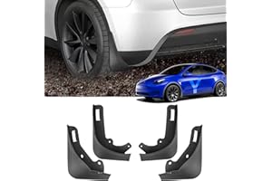 Motrobe Tesla Model Y Mud Flaps Splash Guards No Drilling Required, Upgraded Car Protection for 2020-2024 Model Y (Set of 4)