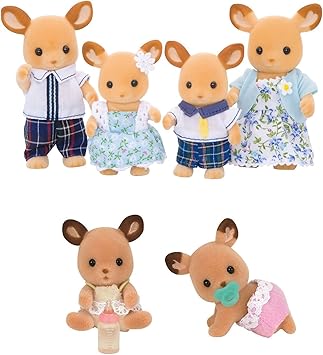 familia de animales juguetes