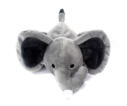 KINREX Baby Pacifier Holder – Soft Elephant Stuffed Animal with