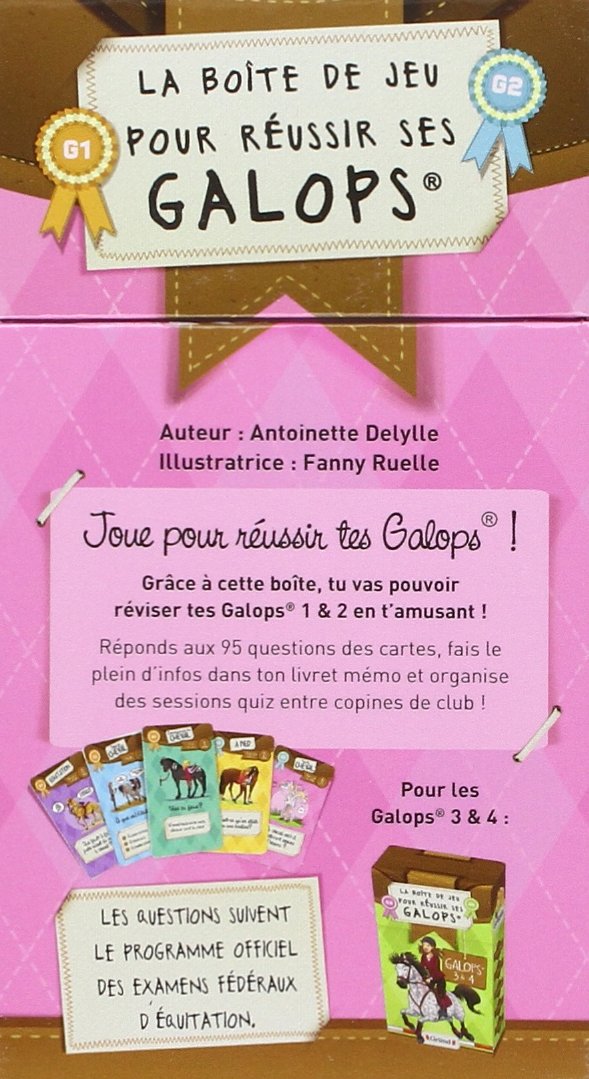 La Boite A Galops G1 G2 French Edition Delylle Antoinette Ruelle Fanny 9782324008733 Amazon Com Books