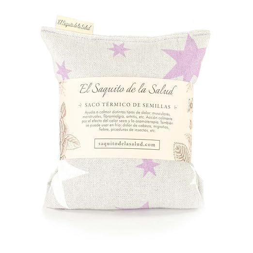Saco Térmico de Semillas Aroma Lavanda, Azahar o Romero Tejido ...