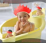 FUSACONY Baby Shower Cap Shield Pink Crown 0-9 Years Kids Visor Hat view 8