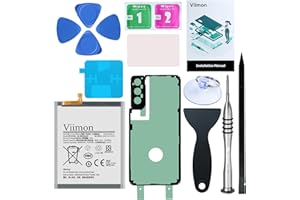 Viimon S21 Plus Battery Replacement Kits Compatible with Samsung Galaxy S21+ SM-G996U All Models with Adhesive, Installation Manual and Repair Tool Kits