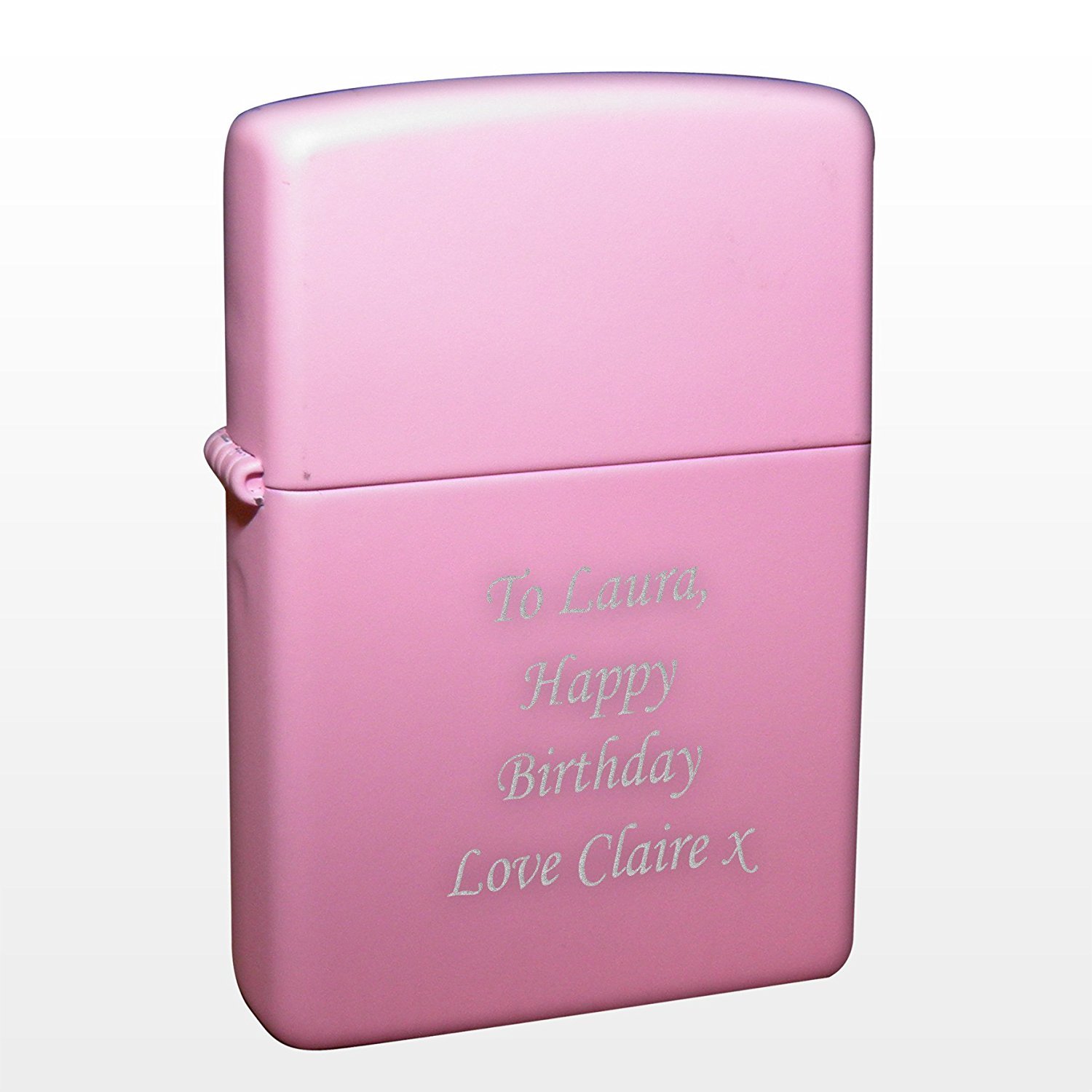 Pink Personalised Lighter Amazon.co.uk Garden & Outdoors