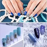 Jsdoin 5pc Nail Art Brushes Dotting Tools Pens Set for Gel Polish Pattern Design view 4