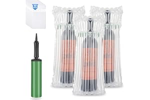 AOBOPLE 50 Packs Wine Bottle Travel Protector Bags,Wine Travel Inflatable Bag Airplane with Reusable Pump Wine Bottle Protector for Safe Transportation of Glass Bottles in Airplane Cushioning