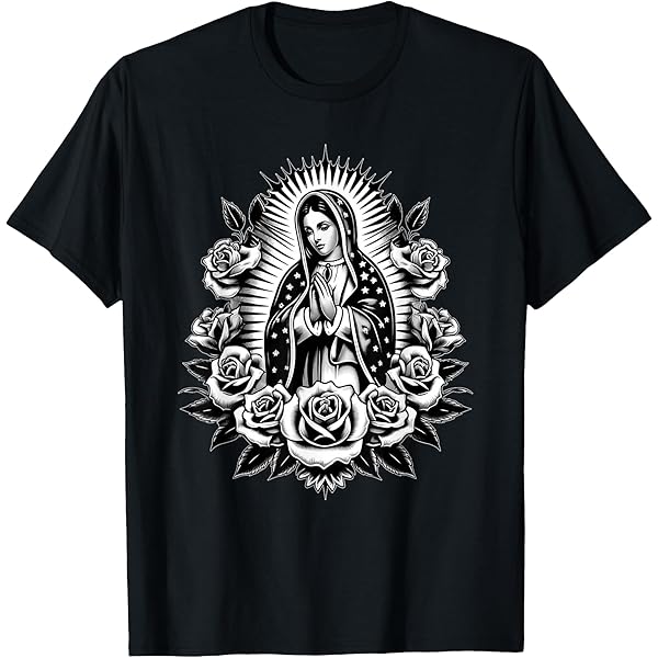 Amazon.com: Our Lady - Virgin Mary Christianity Juniors Tank Top