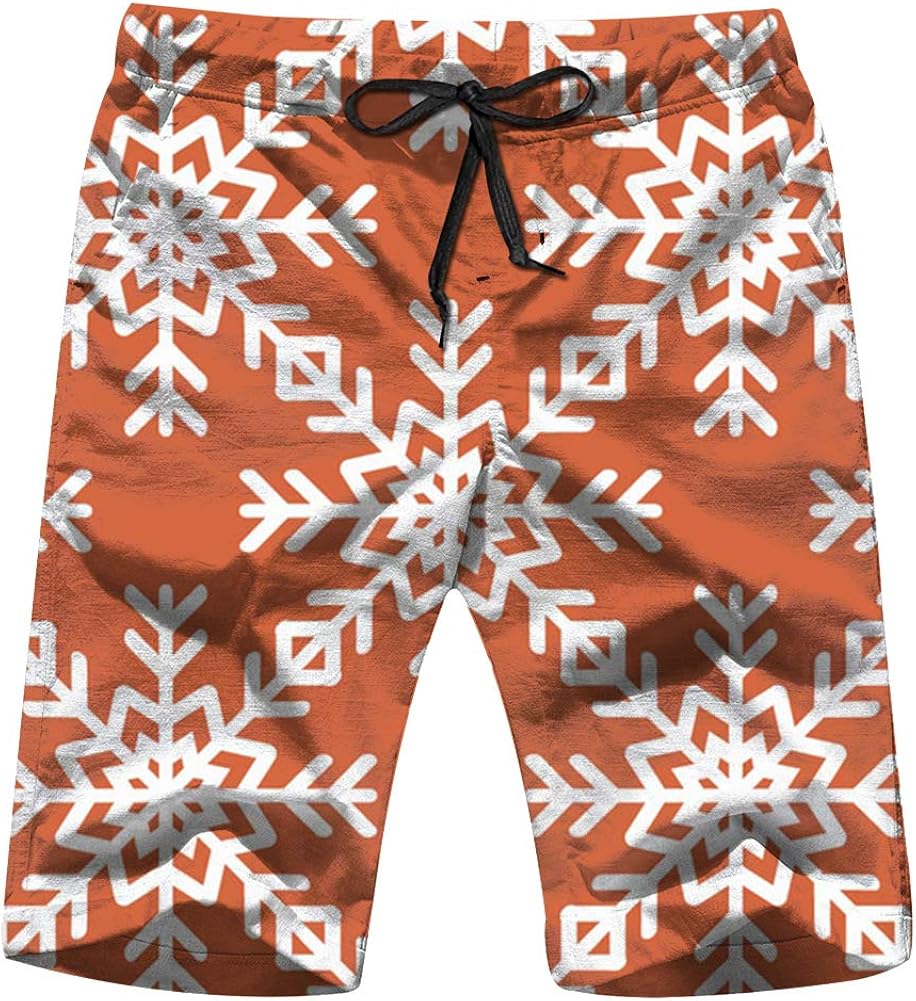 mens orange bathing suits