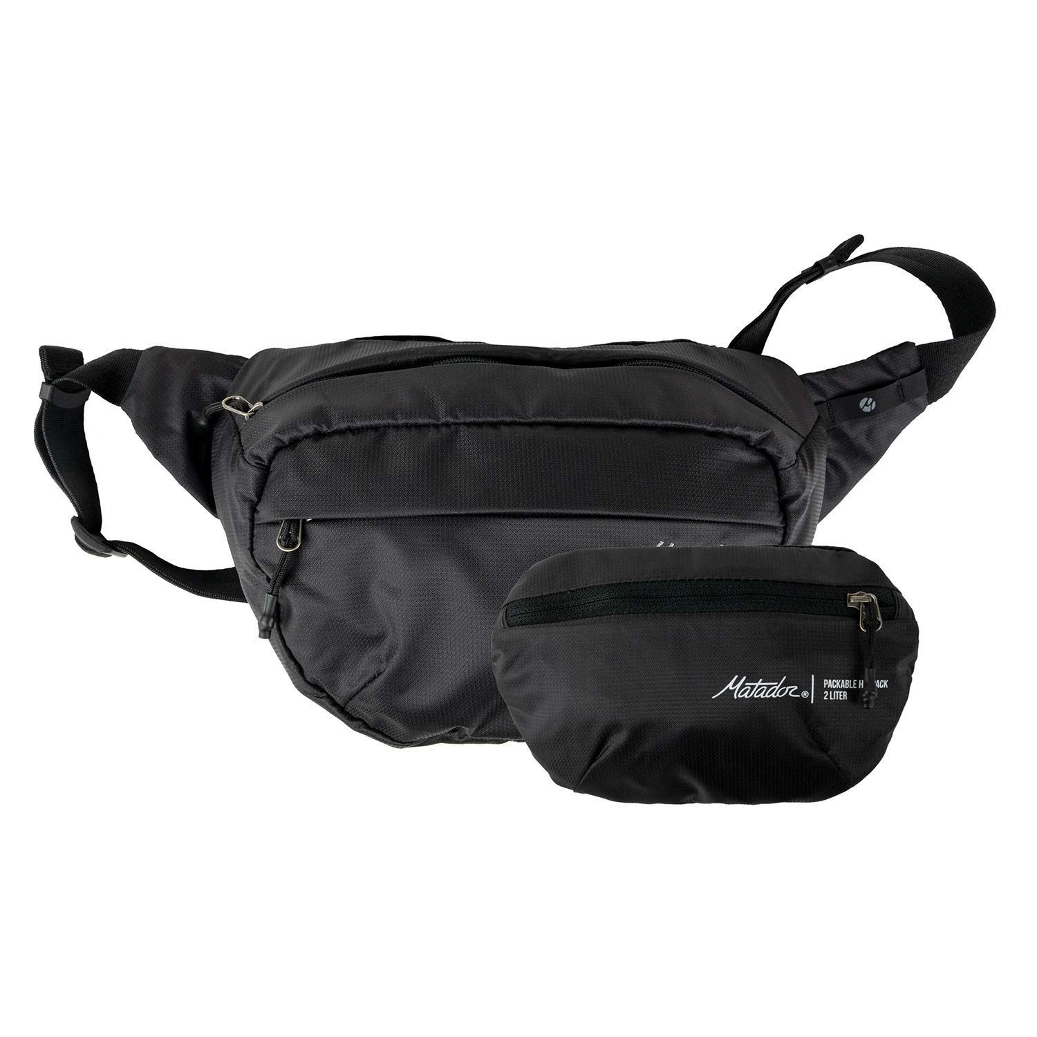 Matador Hip Pack on The Grill, Unisex Adult Hand Luggage, Charcoal, One Size, Coal, One Size