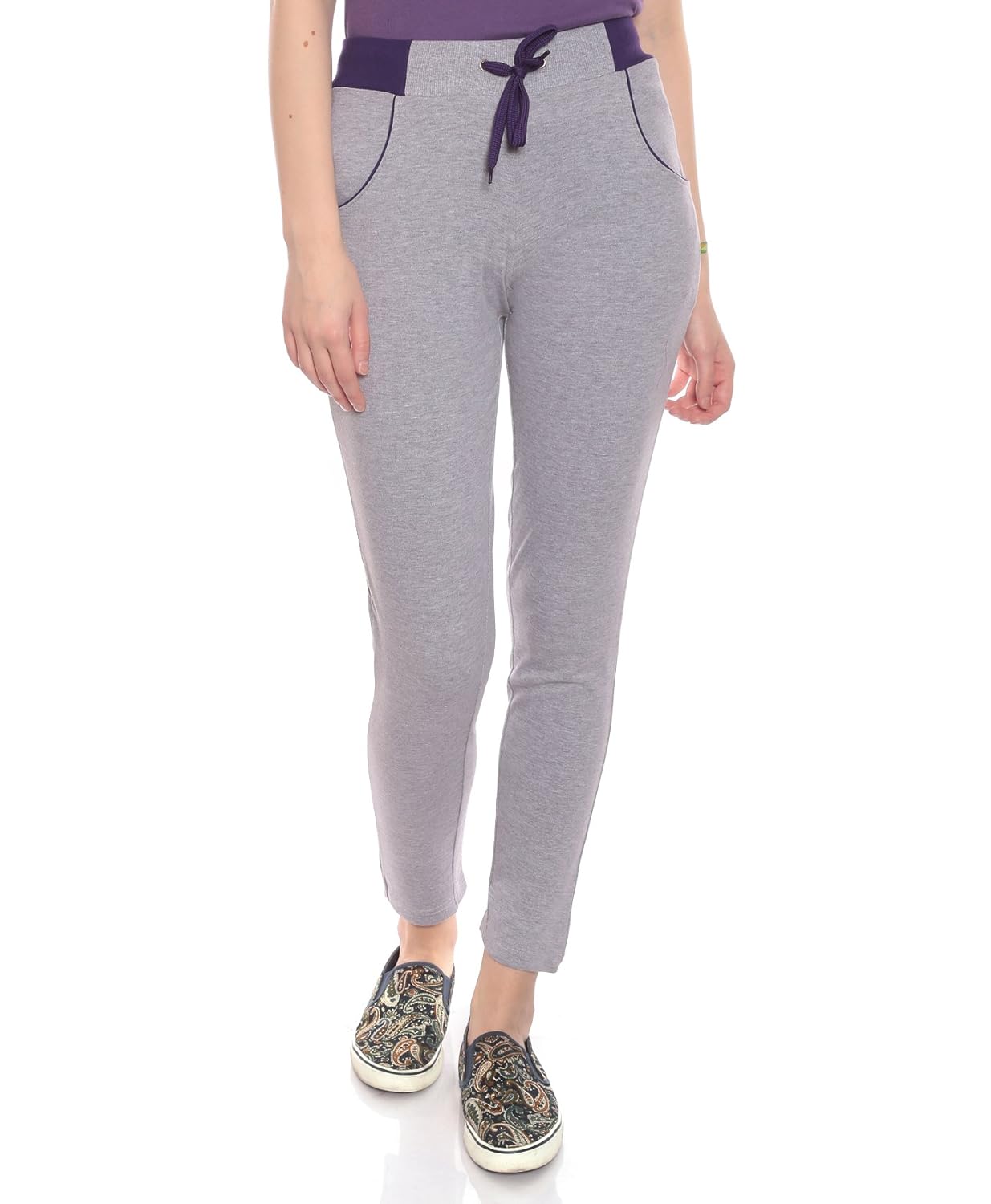 goldstroms women's sports/yoga/casual trackpant/jogger with narrow bottom and trendy pocket