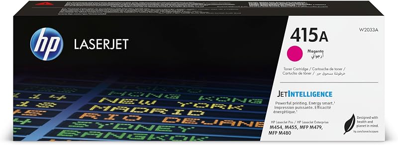 HP 415A W2033A Magenta Toner Cartridge Original LaserJet Standard Yield