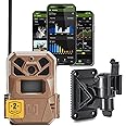 Moultrie Edge 2 Cellular Trail Camera - Auto Connect Nationwide 4G LTE - On Demand 36MP Photo - 1080P Video with HD Audio - 100 Ft Detection Range - Low Glow Flash