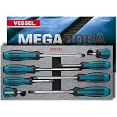 VESSEL MEGADORA Screwdriver 8PC. Set (EVA foam set)